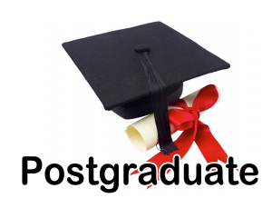 Postgraduate studies